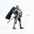 thumbnail image 3 of Skeleton Knight Model Kit,Halloween Action Figure,Posable Assembly Figure for Adults and Collectors, 3 of 6