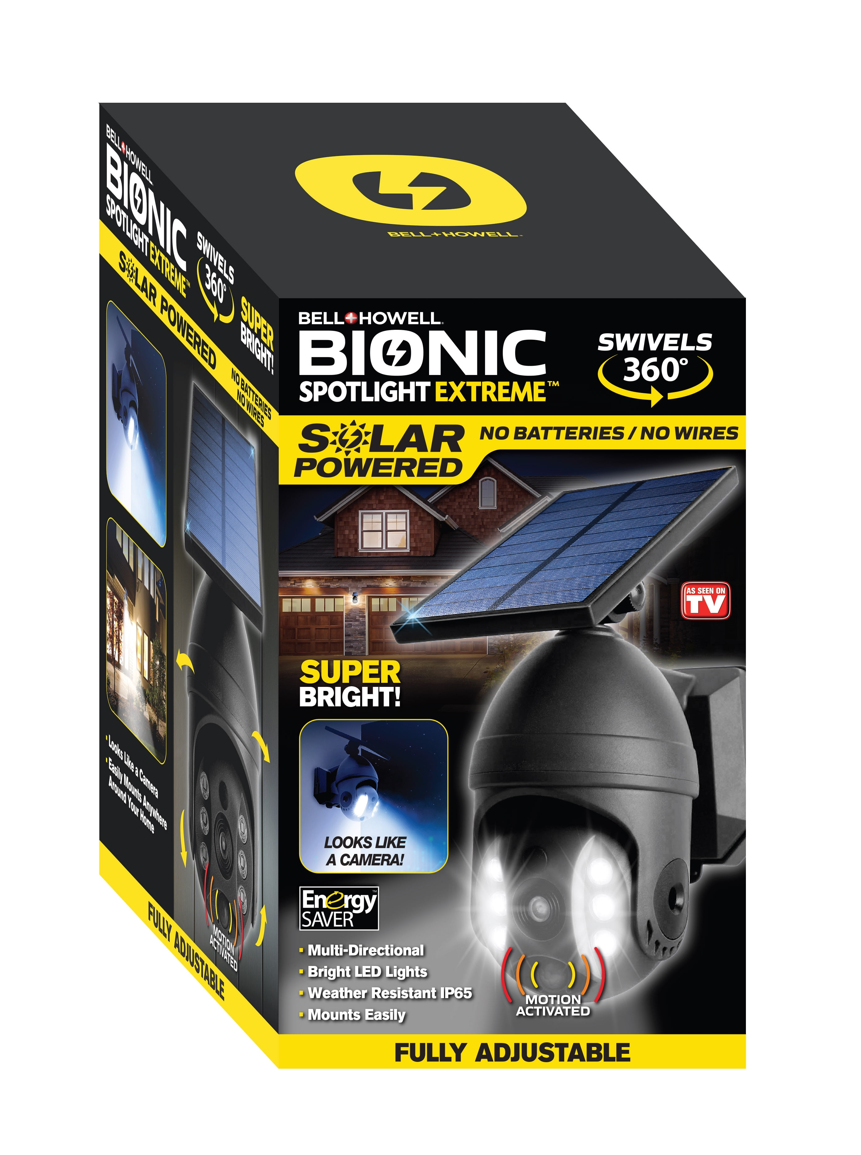Buy Bell+Howell Bionic Spotlight Extreme Motion Sensor Solar Spotlight