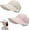 Beige+pink, variant on 2 Pack UPF Sun Protection Baseball Hat for Men and Women Lightweight Wide Brim Outdoor Hats Adjustable Velcro Closure