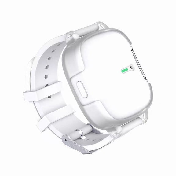 Xecvkr Green Wearable Air Purifiers Bracelet Portable Negative Ion Home Office Car Three-foot Clean Zone Long Battery USB Charging 1 Pack White