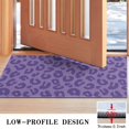thumbnail image 3 of Purple Leopard Print Door Rugs,Washable Non Slip Door Mats Indoor,Decorative Door Mats,Entry Mat Indoor for Entrance,Bedroom,Kitchen,Bathroom,17"x30", 3 of 6