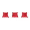 thumbnail image 1 of ZheElen Coussin en Polyester Coton avec Sangle Confortable et Respirant Tissu Polyester Antidérapant Confortable Rouge Vif 3Ensemble, 1 of 6