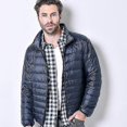 thumbnail image 3 of Autumn Lightweight Thin Duck Down Jacket Men Good White Brand Casual Ultralight Male Feather Jackets Coat, 3 of 5