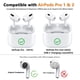 thumbnail image 2 of Almohadillas de repuesto Polislime para AirPods Pro 2.ª generación, 2 of 6