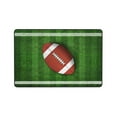 thumbnail image 7 of DouZhe American Football Field Rugs Doormat, Non-Slip Machine Washable Carpets Floor Door Mat , 36" x 24", 7 of 7