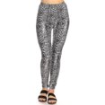 thumbnail image 1 of Leggings Imprimés pour Femmes Taille Unique , Serpent Gris, 1 of 1