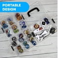 thumbnail image 4 of Organizador de Juguetes Bins & Things con 18 Compartimentos Ajustables Compatible con Calico Critter Hot Wheels Lego, 4 of 6