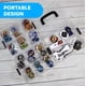 thumbnail image 4 of Organizador de Juguetes Bins & Things con 18 Compartimentos Ajustables Compatible con Calico Critter Hot Wheels Lego, 4 of 6