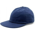 thumbnail image 2 of Decky 200 Relaxed Flat Bill Cotton Caps, Navy, 2 of 5