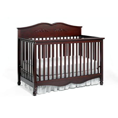 Graco Princess 4 In 1 Convertible Crib White Walmart Com
