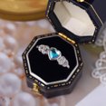 thumbnail image 6 of Womens Heart Ring Exquisite S925 Sterling Silver Love Heart Ring Gift for Women Index Finger Gift Idea for You, 6 of 9