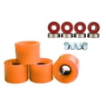 thumbnail image 1 of Almencla Lot de 4 Patins à Roulettes, avec Roulements Installés Patins à Roulettes d'Extérieur Orange, 1 of 8