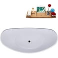 thumbnail image 6 of 75'' Streamline N953BL Freestanding Tub and Tray With Internal Drain, 6 of 10