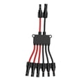 thumbnail image 2 of Mornei Solar Panel Y Branch Connector Easy Installation Accessories Replace Adapter 2 in 6 Out, 2 of 8