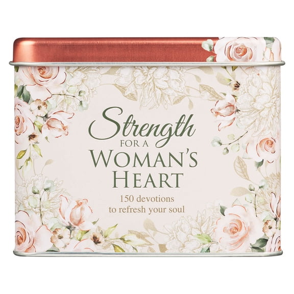 Christian Art Gifts Scripture Cards, Strength for a Woman's Heart, Double Sided Cards