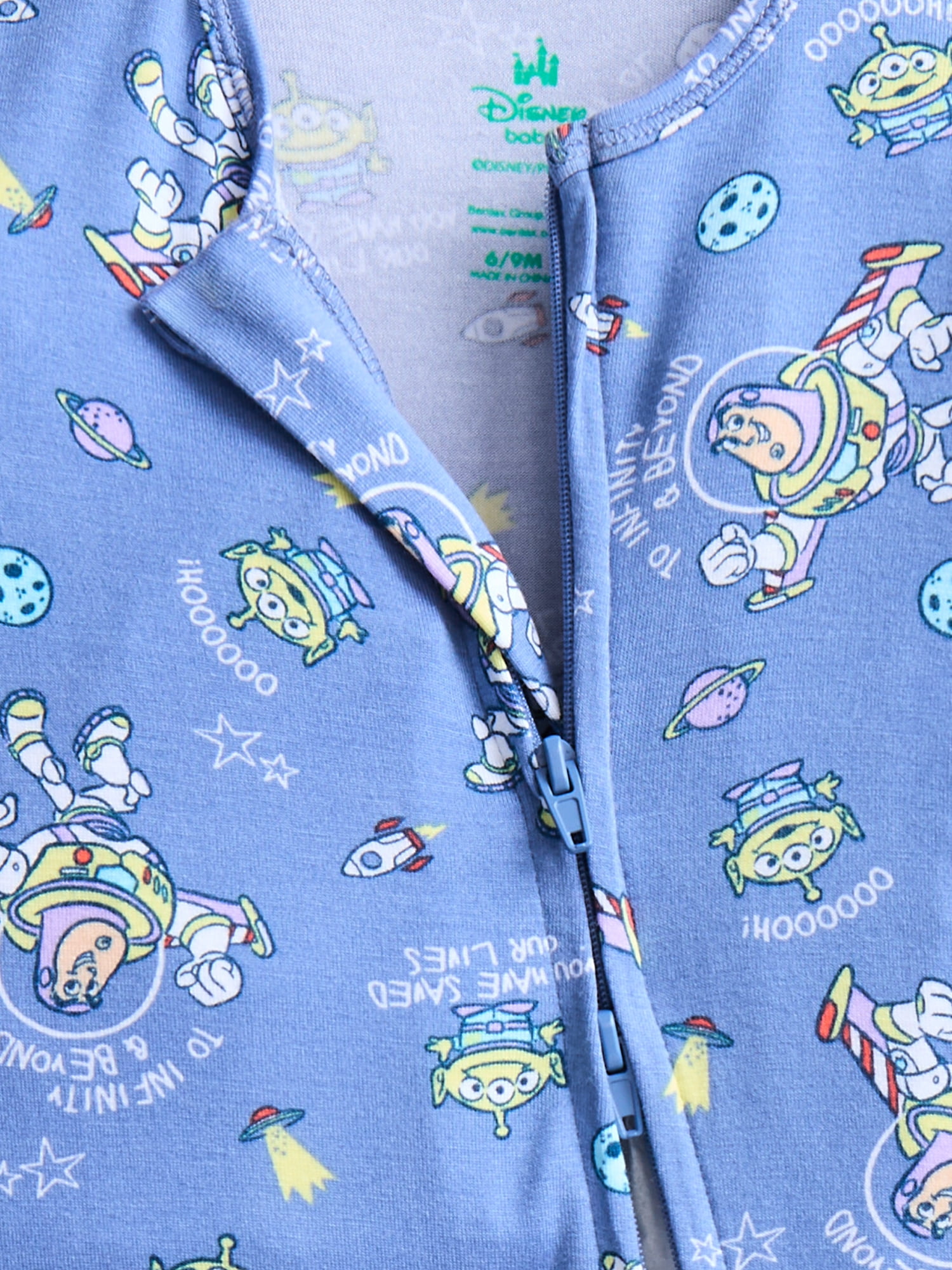 Toy Story Baby Boys Sleep Footed One-Piece, Sizes 0M-6/9M