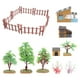 thumbnail image 1 of Kids Toy Model 1Set Farm Scene Adornment for Educational Play, 1 of 5