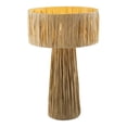 thumbnail image 1 of Shelby Rafia Natural Table Lamp, 1 of 8