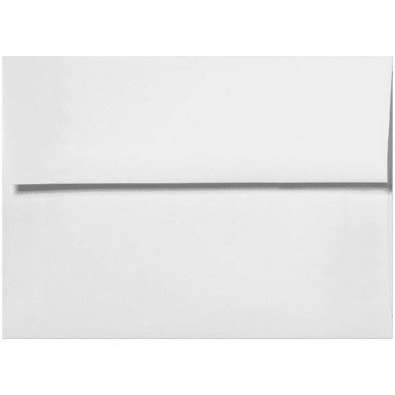 LUXPaper A4 Invitation Envelopes, 4 1/4 x 6 1/4, 24lb. Bright White, 3000 Pack