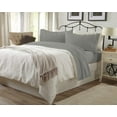thumbnail image 5 of Full 4-Piece Sheet Set, Brooklyn Flat Cotton Blend Ultra Soft Jersey Knit Sheet Set By Royale Linens, 5 of 9