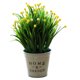 thumbnail image 1 of Bola de césped Artificial, plantas verdes en maceta, flores falsas, decoración artificial creativa para el hogar, plantas verdes, 1 of 5