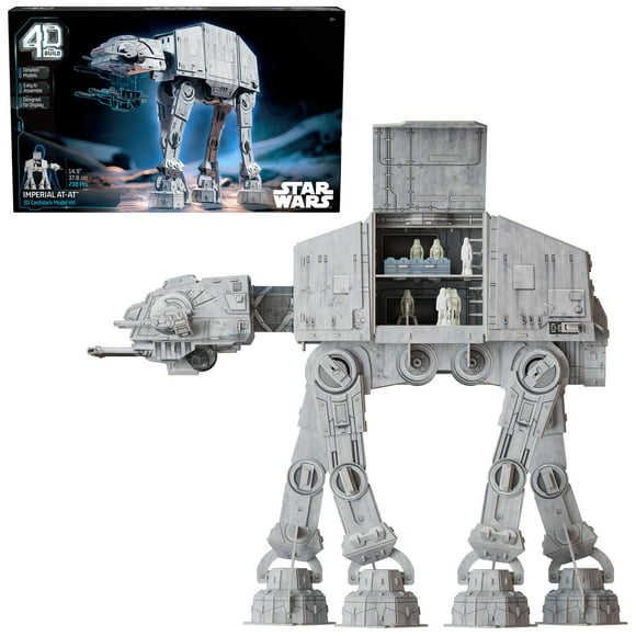 4D Build, Star Wars Imperial at-at 3D Model Kit, Star Wars Collectibles & Desk Decor, Adult Puzzle, Building Toys, 3D Puzzles for Adults & Teens, 238 Pieces, for Ages 12 & Up