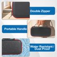 thumbnail image 4 of Carrying Case for Nintendo Switch 2, Hard Shell & Waterproof Portable Travel Carry Case Game Storage Bag for Switch 2025 Game Accessories with 2 Screen Protectors, Black, 4 of 7