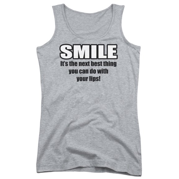 - Smile - Juniors Tank Top - X-Large