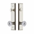 thumbnail image 4 of Grandeur Fifth Avenue Tall Plate Single Cylinder One Piece Knobset with Fontainebleau Knob, 4 of 6