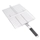 thumbnail image 5 of Cesta Para Asar, Cesta Para Asar Para Barbacoa De Acero Inoxidable, De Haya Plegable Resistente Al Calor, Fácil De Sostener Para Verduras Y Hamburguesas, 5 of 7