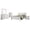 White - 5-Piece, variant on Louis Philippe Panel Bedroom Set with High Headboard