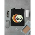 thumbnail image 3 of Layered Alien Emoji Vibes - Retro Galactic Graphic Men's T-shirt, 3 of 4