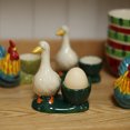 thumbnail image 4 of 陶瓷可爱鸭子小鸡造型鸡蛋托 单个鸡蛋杯 饰品收纳 餐具厨房摆件, 4 of 4
