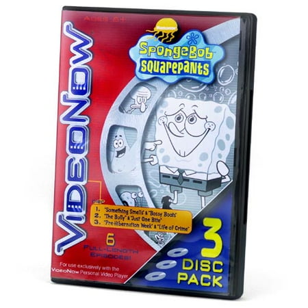 VideoNow 3-Pack: SpongeBob