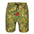 thumbnail image 3 of Rocae Squirrel And Fox In The Forest for Men's Beach Shorts Casual Elastic Waist Drawstring Summer Beach Shorts,S-3XL-XX-Large, 3 of 6