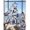 Navy Blue, variant on Womens Blue Floral Print Asymmetrical One-Shoulder Sleeveless Long Dress