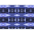 thumbnail image 1 of Ahgly Company Indoor Rectangle Patterned Light Slate Blue Area Rugs, 3' x 5', 1 of 6
