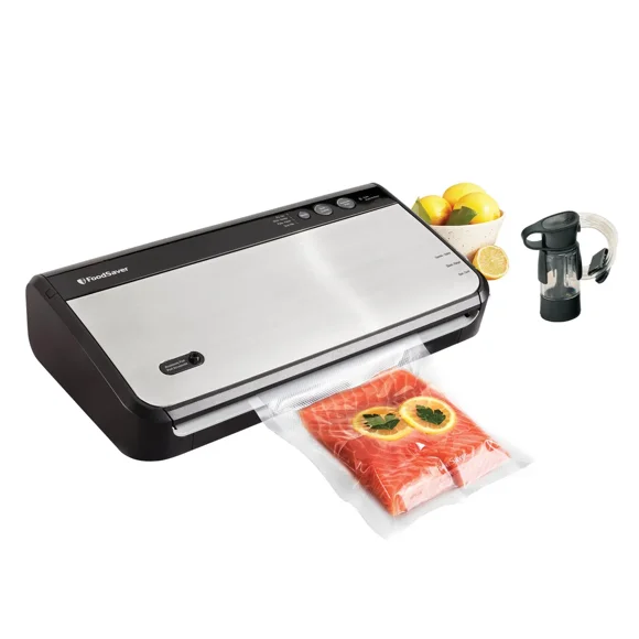 FoodSaver Système de Scellage sous Vide avec Accessoire de Scelleuse Portative