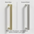 thumbnail image 6 of Bowery Hill 4 Door Set for 60W Bookshelf in White - Engineered Wood, 6 of 6
