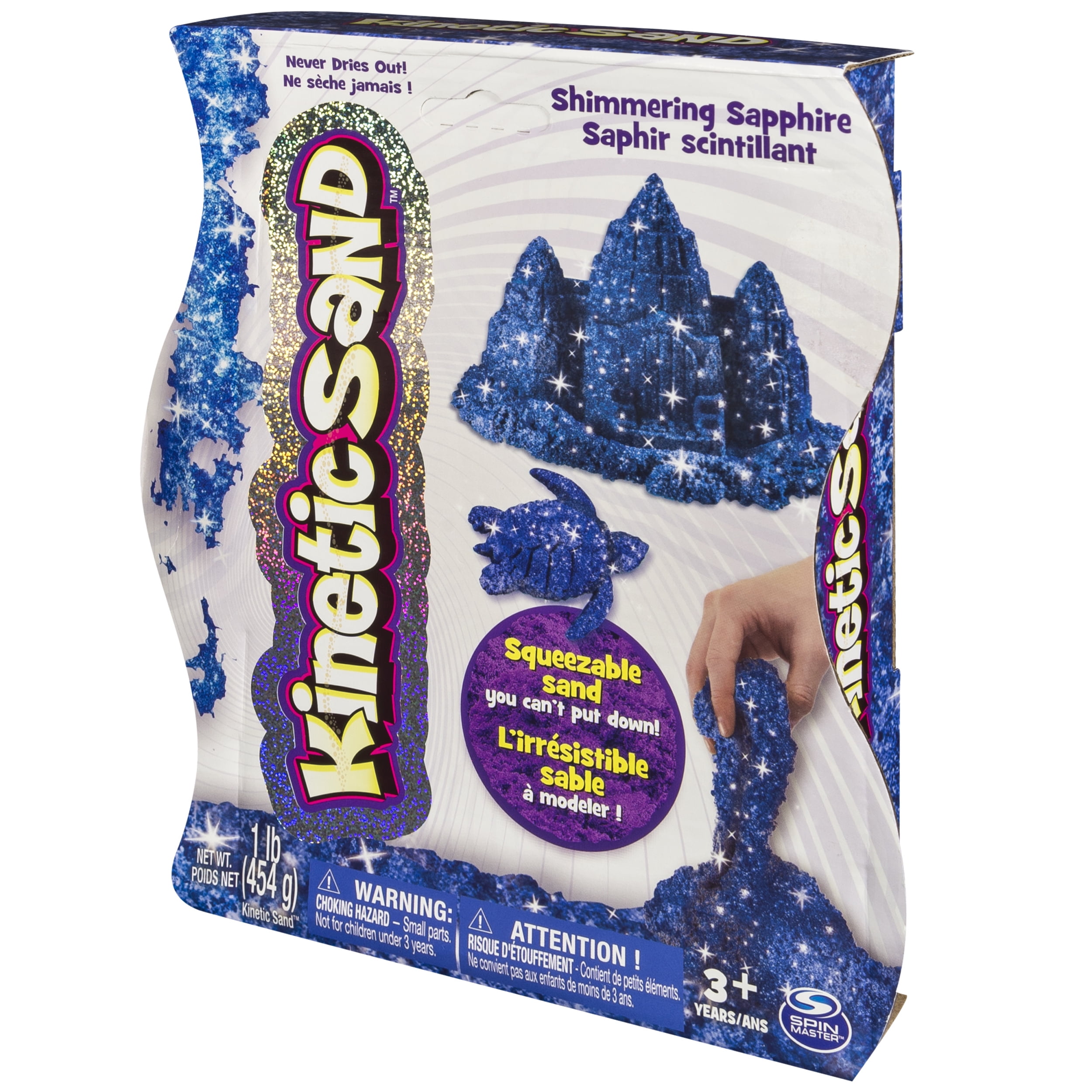 kinetic sand shimmering sapphire