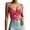 Hot Pink, variant on Strap Camisole Tank Top Women's Summer Deep V Neck Vest Kink Elastic Lace Up Sleeveless Halter Top(White M)