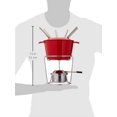 Cuisinart Cast Iron 13Pc Fondue Set Red