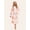 CORAL WHITE PLAID, variant on Women Plush Robes, Soft Warm Fleece Long Bathrobe for Women Fluffy Robe with Hood Ladies Sleepwear
