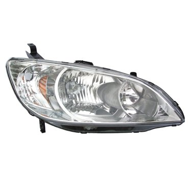 TYC Pair LH+RH Headlight Assembly For Honda Civic FD Sedan / Hybrid (2006-2008) – Halogen