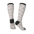 thumbnail image 4 of Fotbe Beautiful Rabbit1 print Women's Men's Novelty Crew Socks Cotton Socks Knee High Socks for Walking,Running,Nurses,Pregnancy, 4 of 9