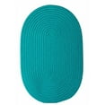 thumbnail image 1 of Colonial Mills Tapis BR56R024X120 Boca Raton - Turquoise 2 Pi x 10 Pi Tapis Tressé, 1 of 1