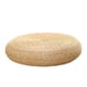 thumbnail image 3 of Cojín de meditación tradicional, cojín de suelo de paja tejido, almohada de asiento de Yoga, puf, asiento, estera de suelo, cojín para sentarse para L, 3 of 8