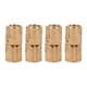 thumbnail image 1 of Fictory Bisagra Oculta 4pcs/Pack Bisagra de Barril Oculta para Puerta de gabinete de Cobre para encimeras Proyecto de Bricolaje Bisagras de gabinete Ocultas de 10/12/14/16 mm(10mm), 1 of 14