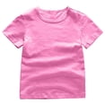 thumbnail image 3 of Byoo Toddler Boy T-Shirt Solid Short Sleeve Crew Neck Basic Tee Shirt Casual Breathable Soft T Shirt for Kids, 3 of 6