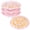 3pcs Pink, variant on Deviled Egg Containers with Lid, 3 PCS Deviled Egg Platter Carrier | Deviled Egg Trays with 66 Slots for Party, Home Kitchen, Easter, Thanksgiving and Other Festival, Black